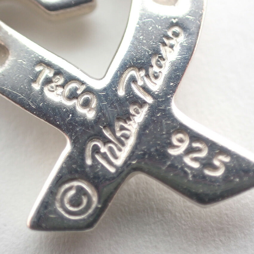 【中古】TIFFANY/ティファニー 925 ラビングハート ペンダント/ネックレス/j146-2