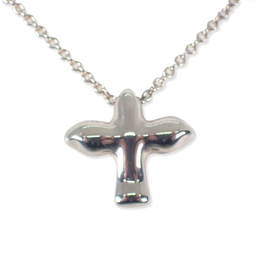 【中古】TIFFANY/ティファニー 925 PERETTI バード ペンダント/ネックレス/j146-4