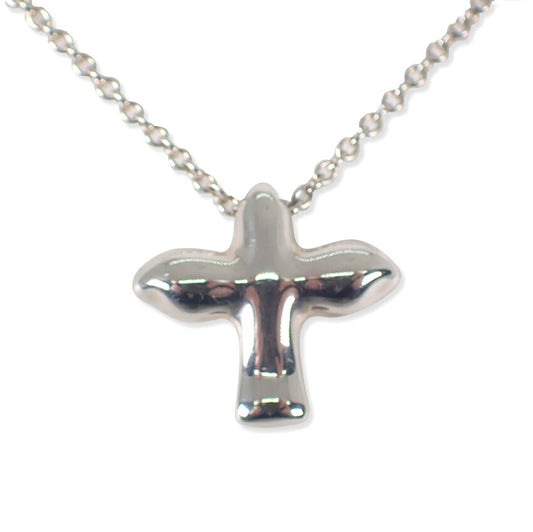 【中古】TIFFANY/ティファニー 925 PERETTI バード ペンダント/ネックレス/j146-4