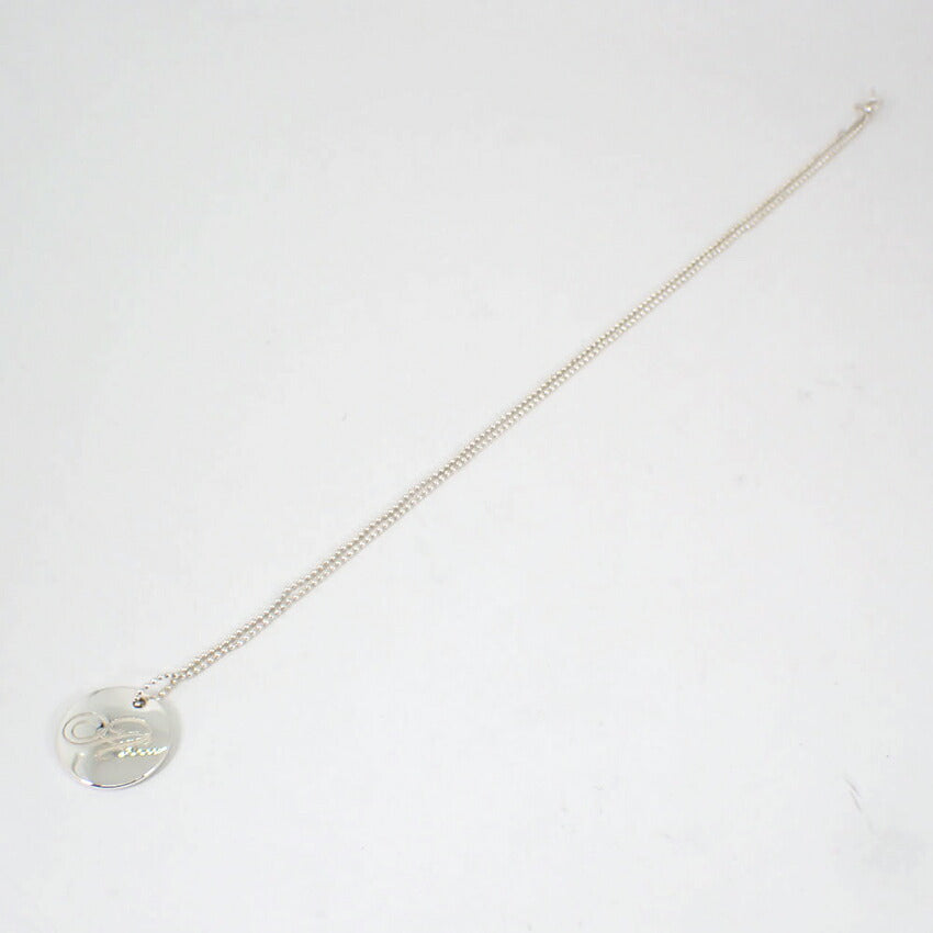 【中古】TIFFANY/ティファニー/Ag925/イニシャル/A/ペンダント/ネックレス/j147-75