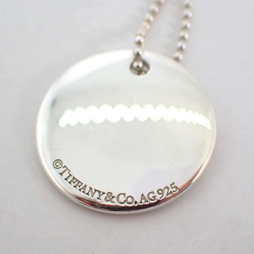 【中古】TIFFANY/ティファニー/Ag925/イニシャル/A/ペンダント/ネックレス/j147-75