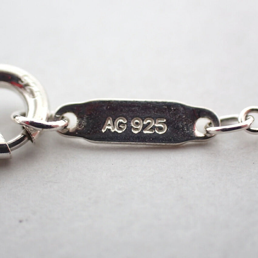 【中古】TIFFANY/ティファニー/Ag925/イニシャル/A/ペンダント/ネックレス/j147-75