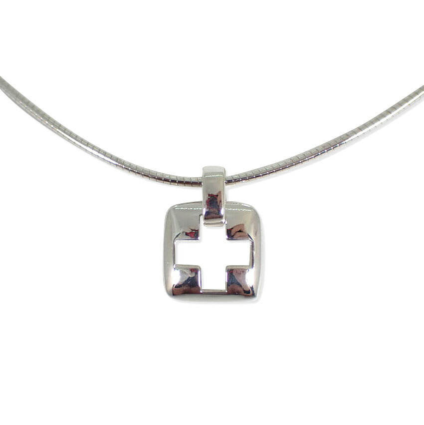 【中古】TIFFANY/ティファニー 925 オープンクロス ペンダント/j147-78