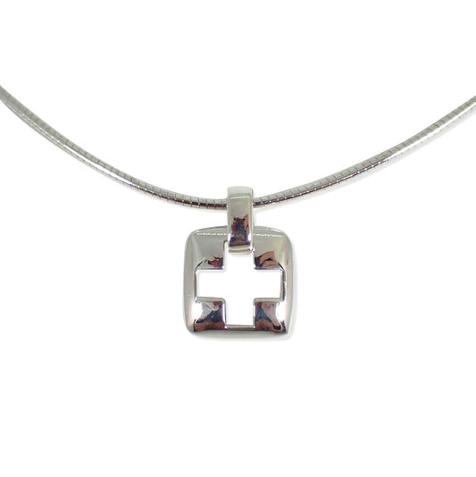 【中古】TIFFANY/ティファニー 925 オープンクロス ペンダント/j147-78
