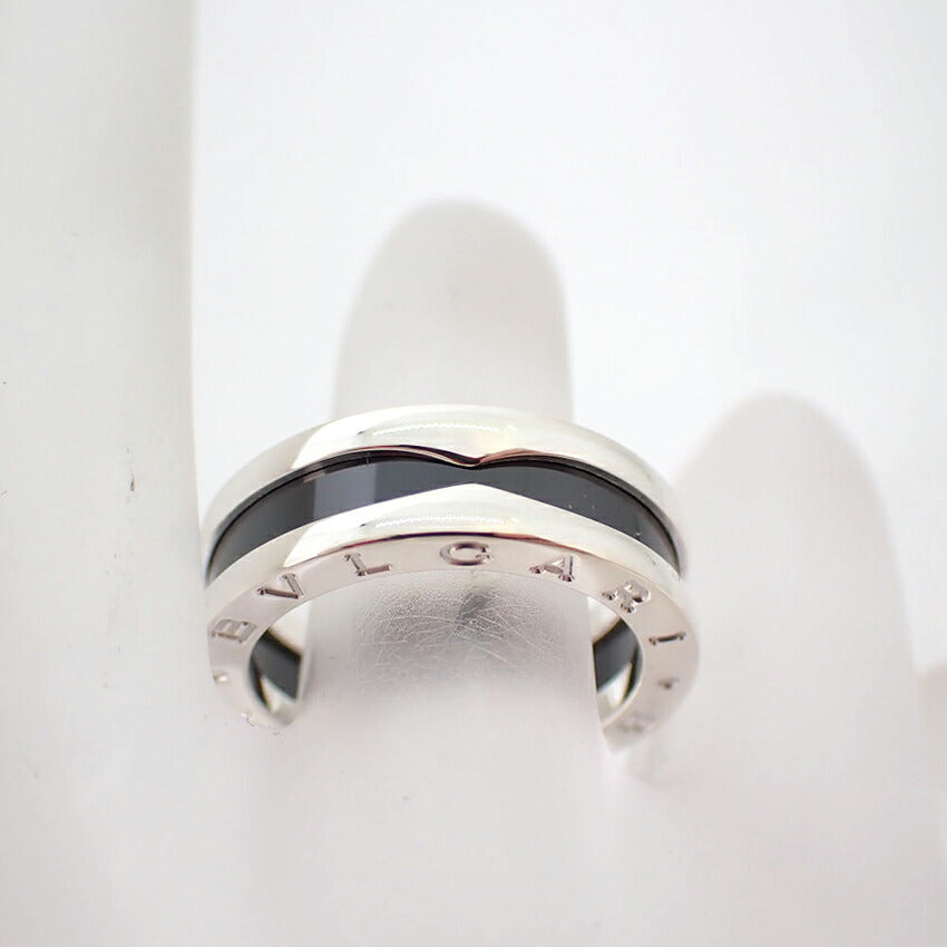【中古】BVLGARI/ブルガリ 925/セラミック B-Zero1 セーブザチルドレン リング/12.5号/j148-81