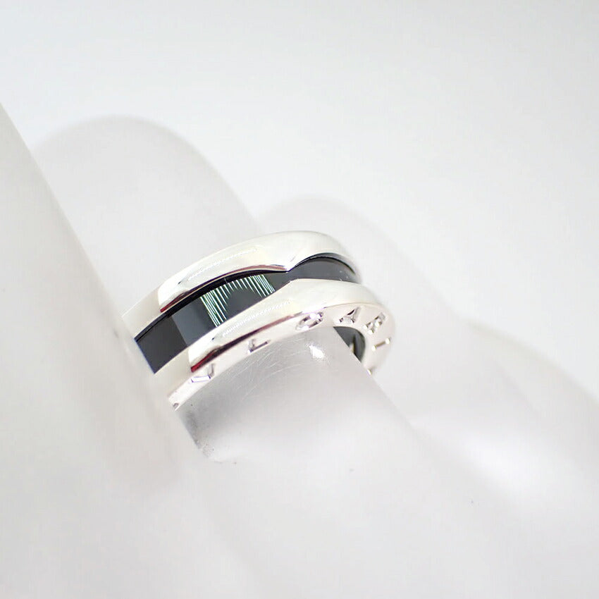 【中古】BVLGARI/ブルガリ 925/セラミック B-Zero1 セーブザチルドレン リング/12.5号/j148-81