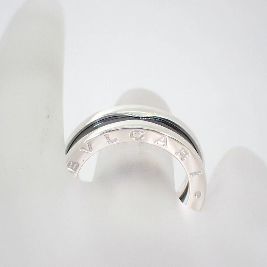 【中古】BVLGARI/ブルガリ 925/セラミック B-Zero1 セーブザチルドレン リング/12.5号/j148-81