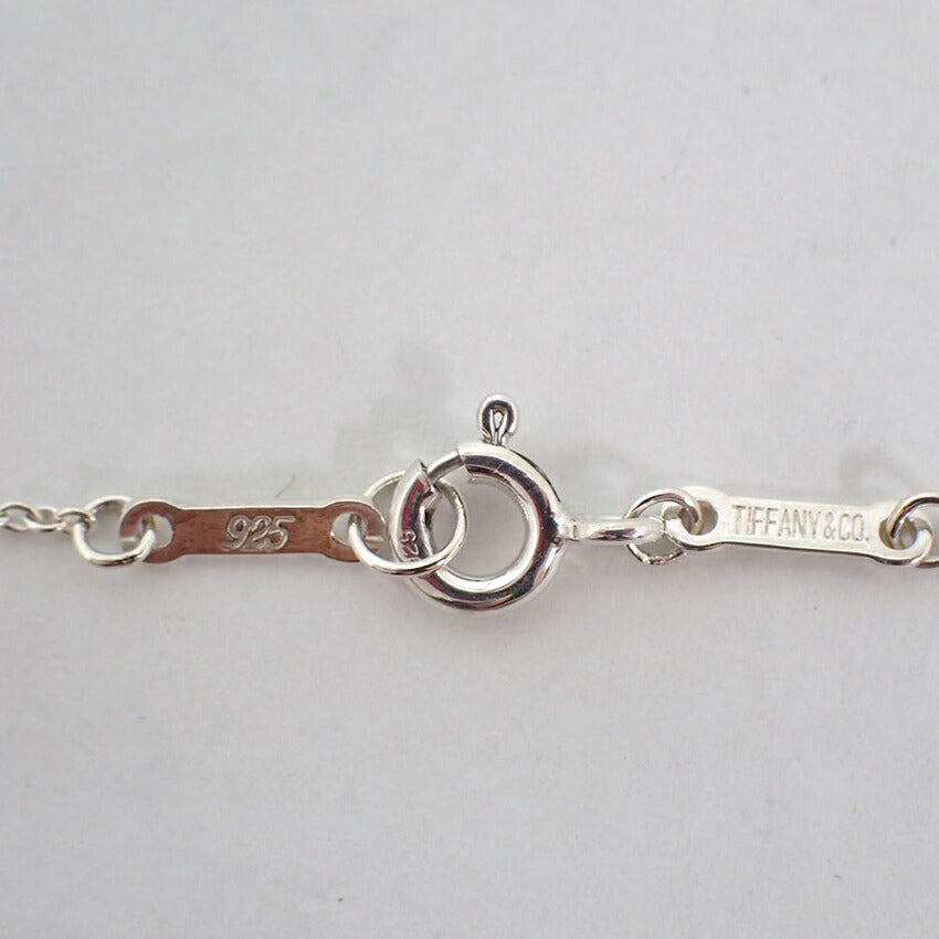 【中古】TIFFANY/ティファニー 925 オープンハート ペンダント/ネックレス/j148-82