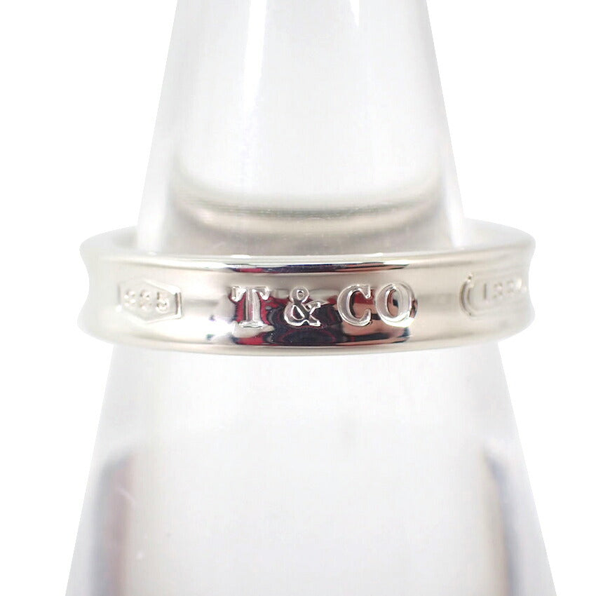 【中古】TIFFANY/ティファニー 925 1837 ナロー リング/10号/j148-87