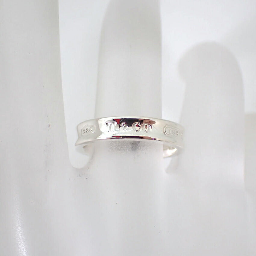 【中古】TIFFANY/ティファニー 925 1837 ナロー リング/10号/j148-87
