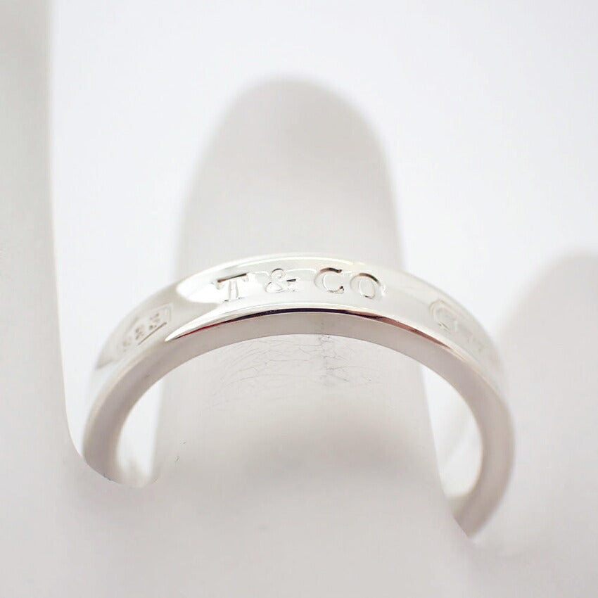 【中古】TIFFANY/ティファニー 925 1837 ナロー リング/10号/j148-87