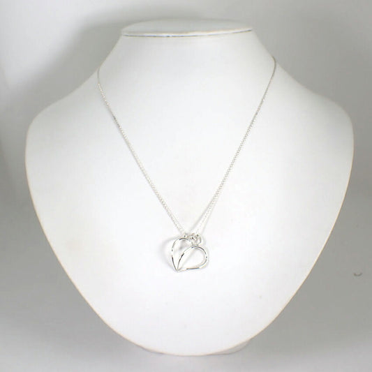【中古】TIFFANY/ティファニー 925 アップルハート ペンダント/ネックレス/j149-91