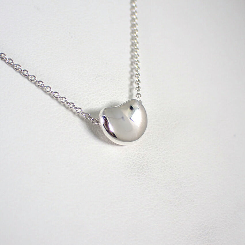 【中古】TIFFANY/ティファニー 925 ビーン ペンダント/ネックレス/j149-92