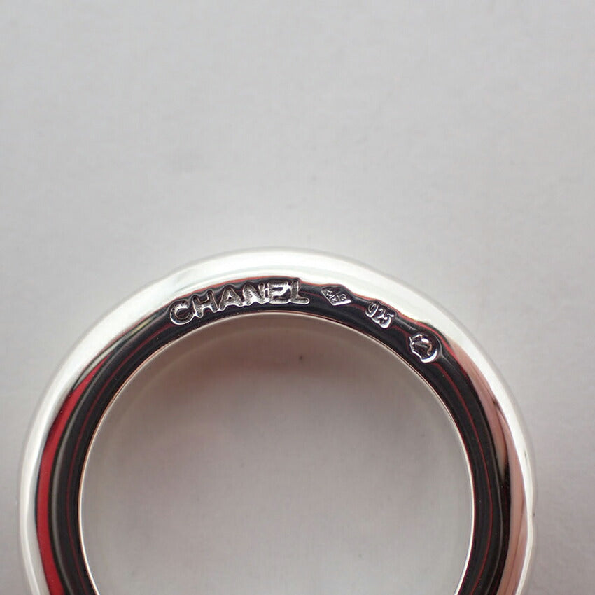 【中古】CHANEL/シャネル 925 ロゴ リング /12号/j149-99