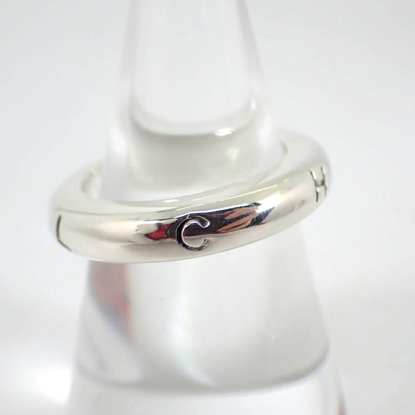 【中古】CHANEL/シャネル 925 ロゴ リング /12号/j149-99