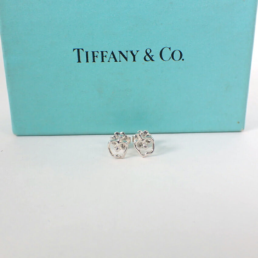 【中古】TIFFANY/ティファニー 925 アップル ピアス/j151-41