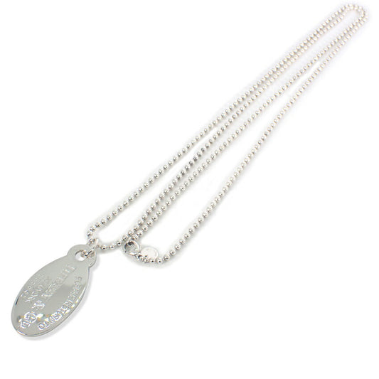【中古】TIFFANY/ティファニー 925 リターントゥティファニー オーバルタグ ロング ネックレス/j151-42