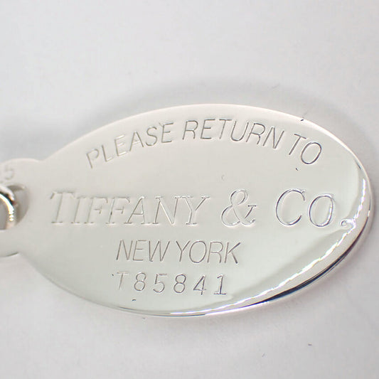 【中古】TIFFANY/ティファニー 925 リターントゥティファニー オーバルタグ ロング ネックレス/j151-42
