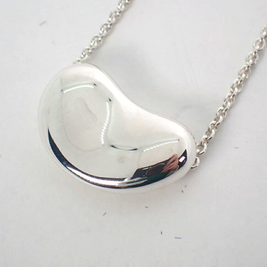 【中古】TIFFANY/ティファニー 925 ビーン ペンダント/ネックレス/j151-49