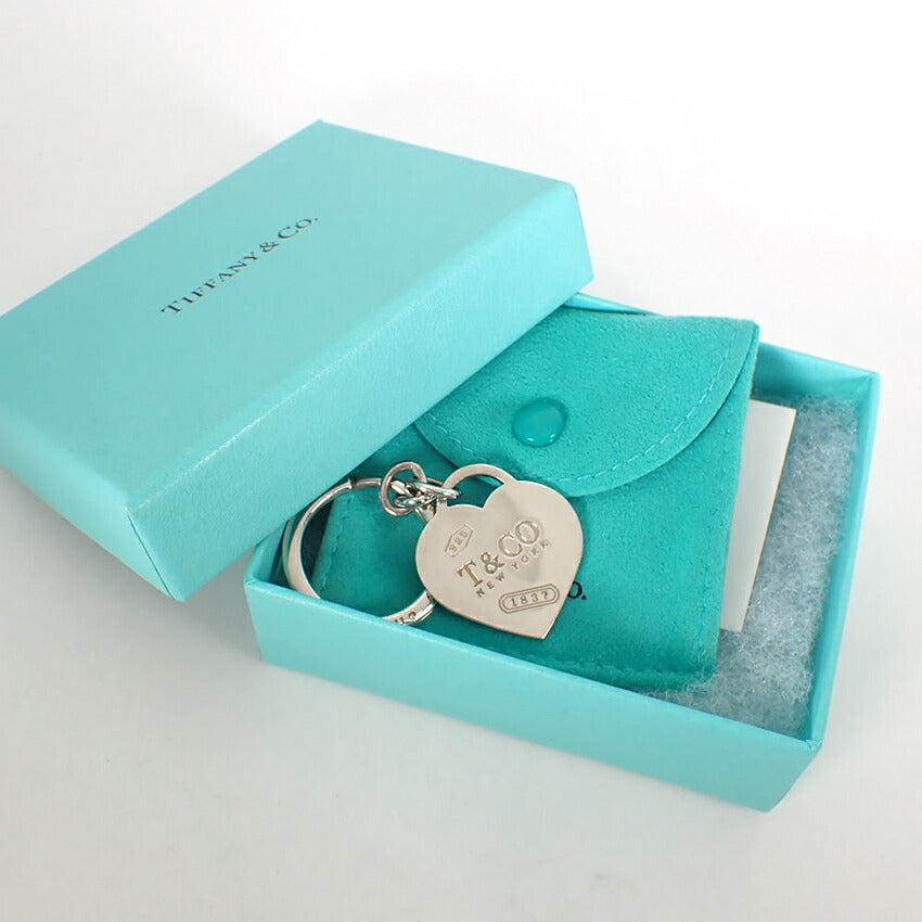 【中古】TIFFANY/ティファニー 925 1837 キーリング/キーホルダー/j152-22