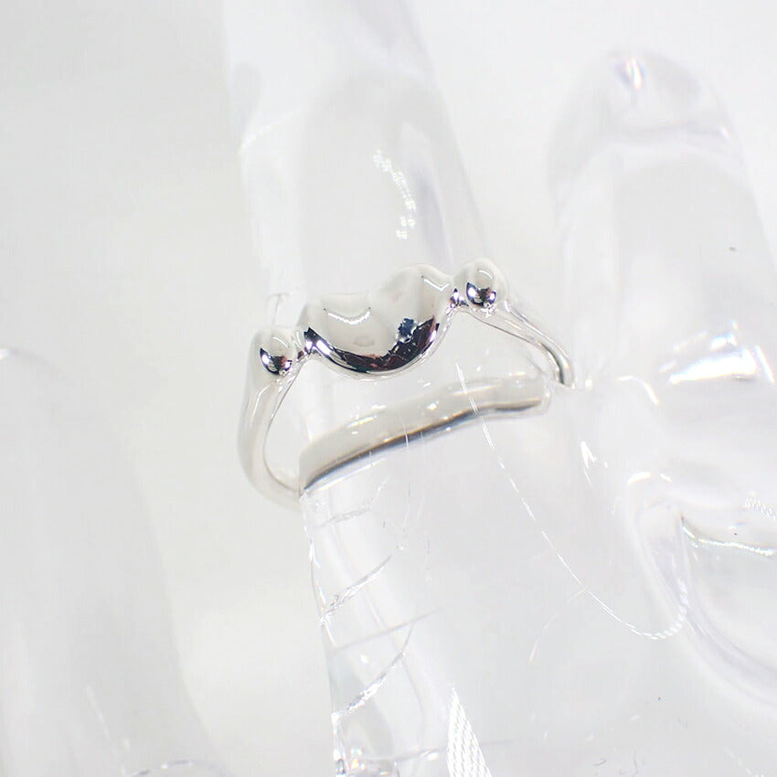 【中古】TIFFANY/ティファニー 925 ビーン リング /10号/j153-6