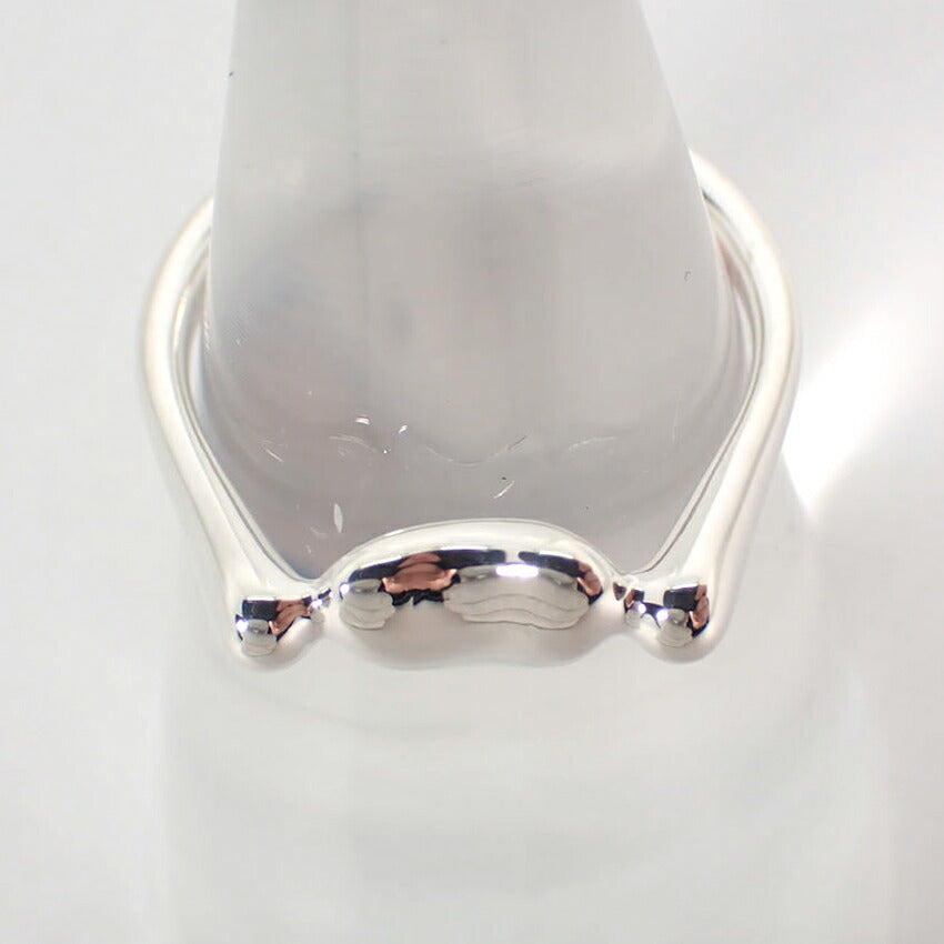 【中古】TIFFANY/ティファニー 925 ビーン リング /10号/j153-6