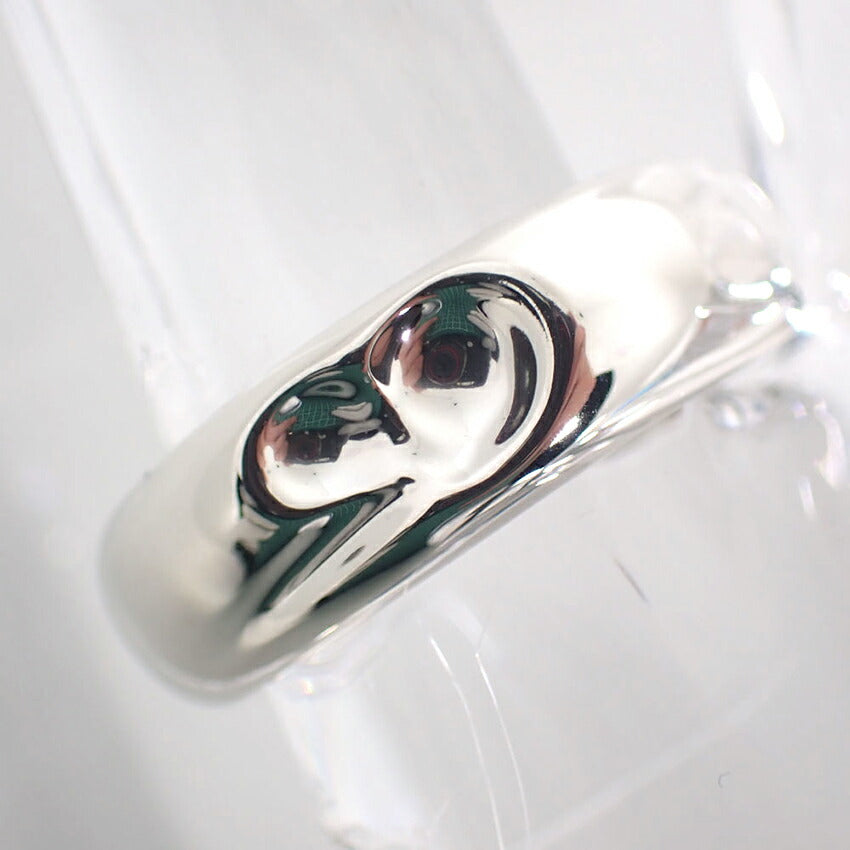 【中古】TIFFANY/ティファニー 925 カーブドハート リング /14号/j154-37