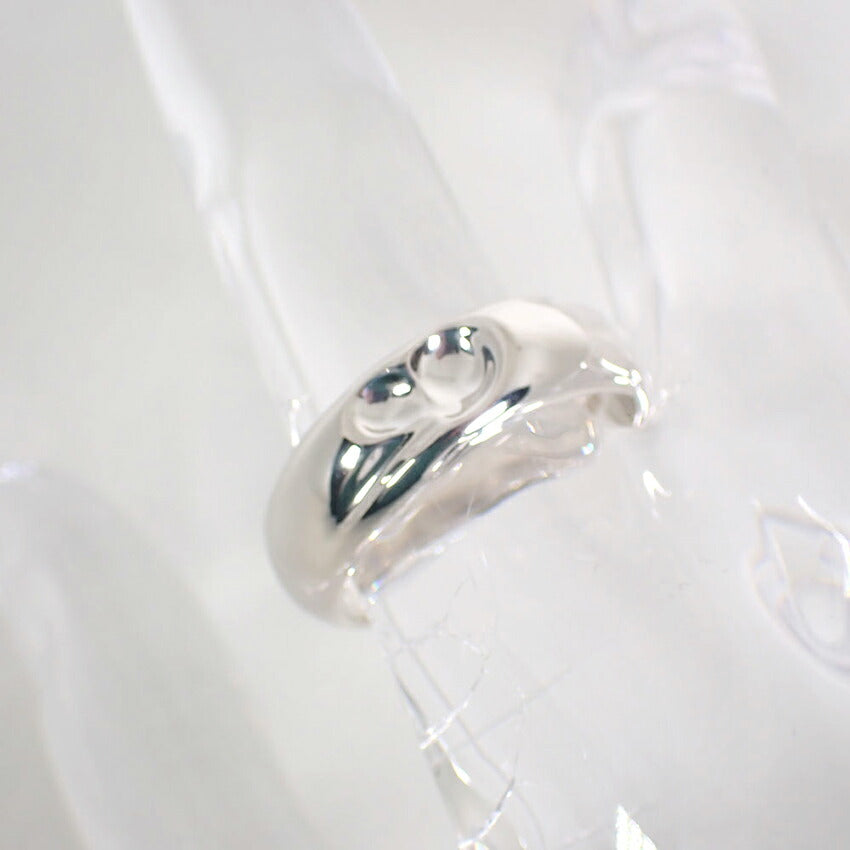 【中古】TIFFANY/ティファニー 925 カーブドハート リング /14号/j154-37