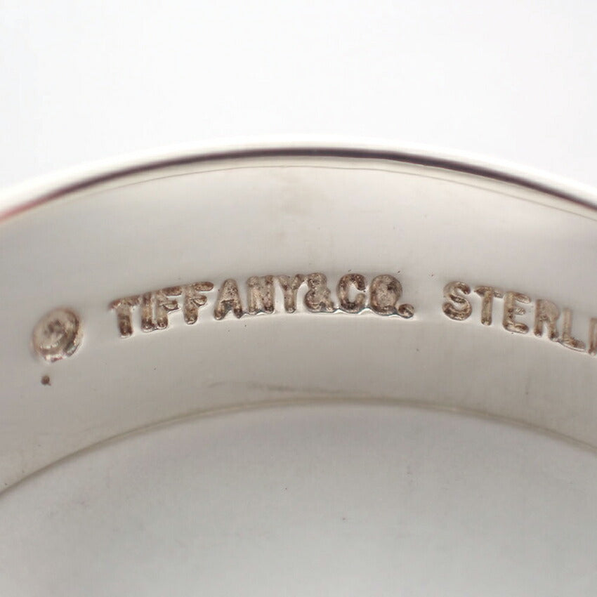 【中古】TIFFANY/ティファニー 925 カーブドハート リング /14号/j154-37