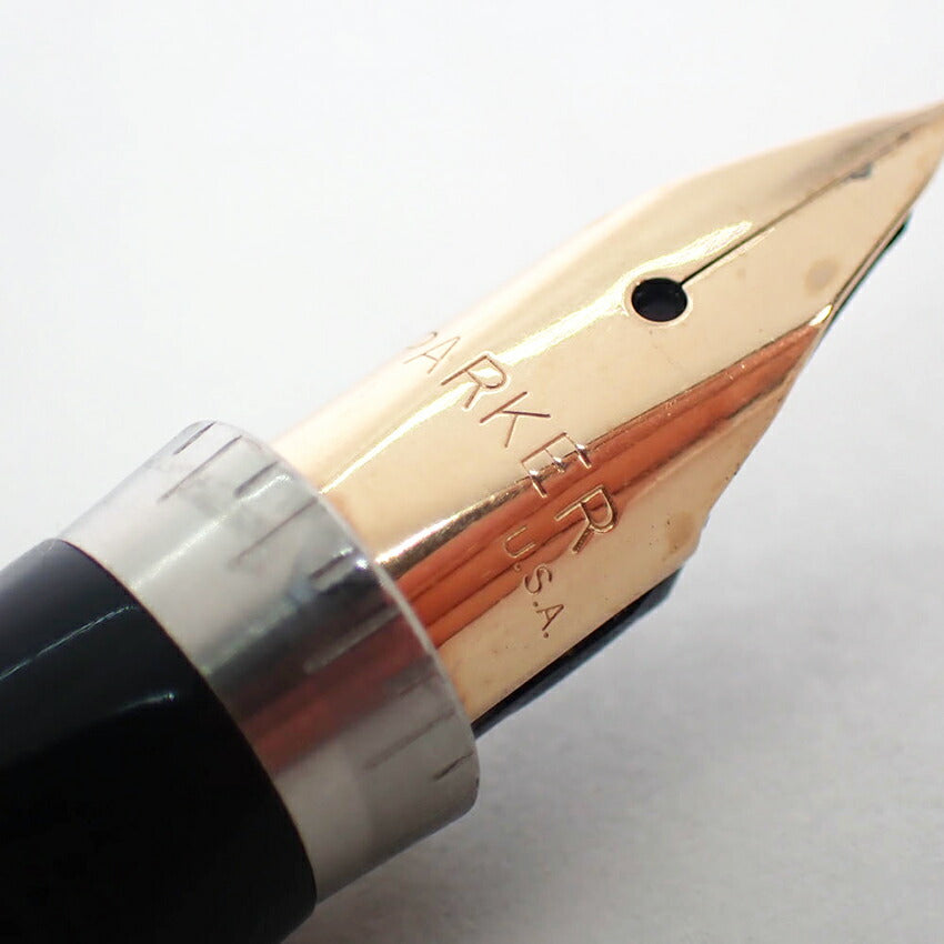 【中古】PAKER/万年筆/スターリングシルバー/ペン先14K(14金)/j155-30