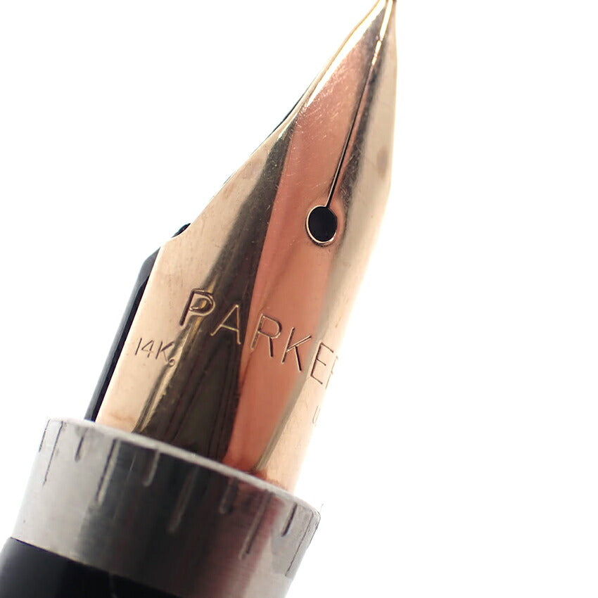 【中古】PAKER/万年筆/スターリングシルバー/ペン先14K(14金)/j155-30
