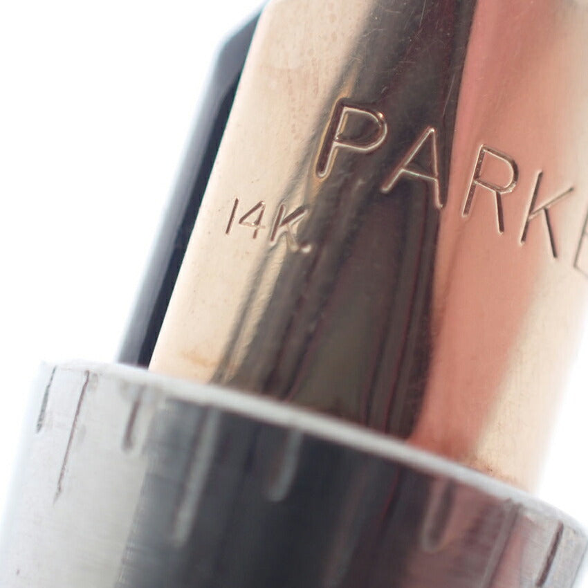 【中古】PAKER/万年筆/スターリングシルバー/ペン先14K(14金)/j155-30