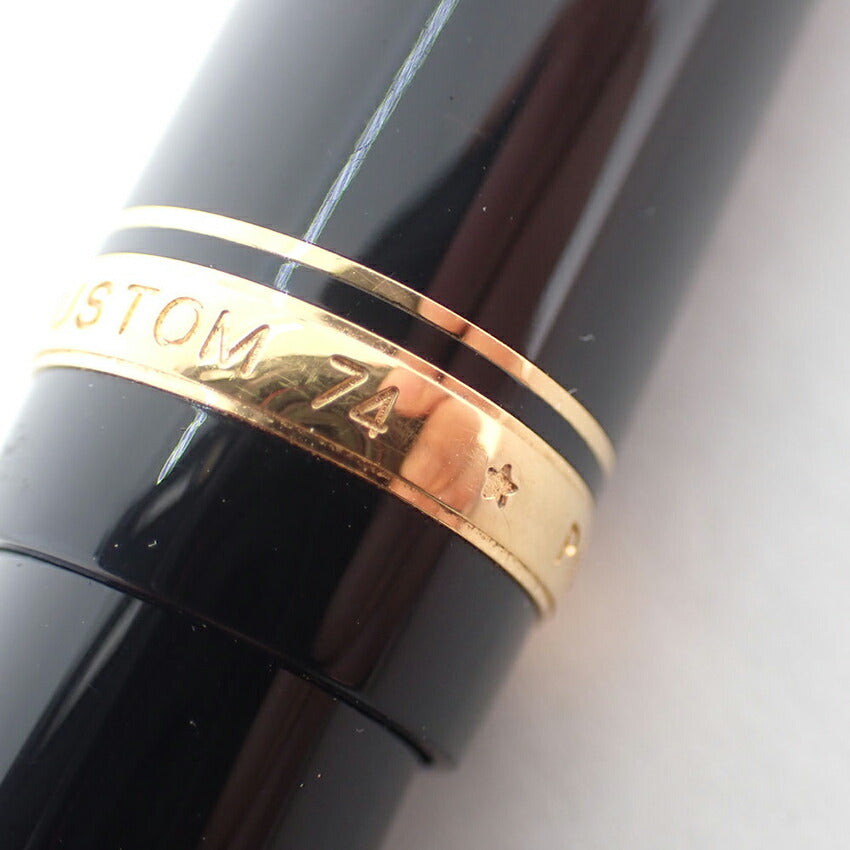 【中古】PILOT/万年筆/黒×ゴールド/ペン先14金/j155-31