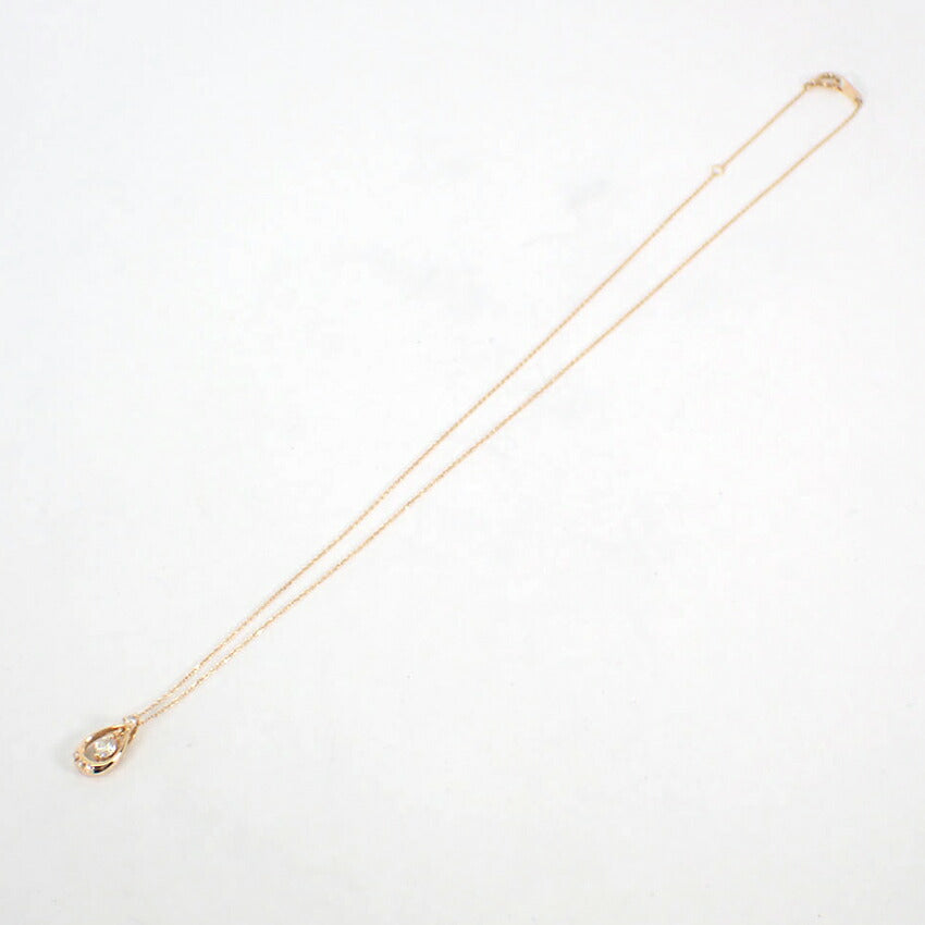 【中古】K18YG/ダイヤモンド/0.171ct/M-Si2-Good//ペンダント/ネックレス/j155-32