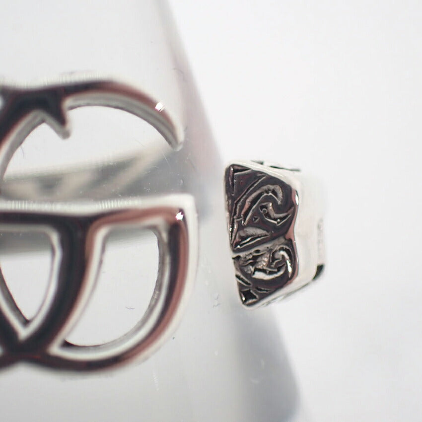 【中古】GUCCI/グッチ/925/ダブルGアラベスク/リング/18号/j155-35