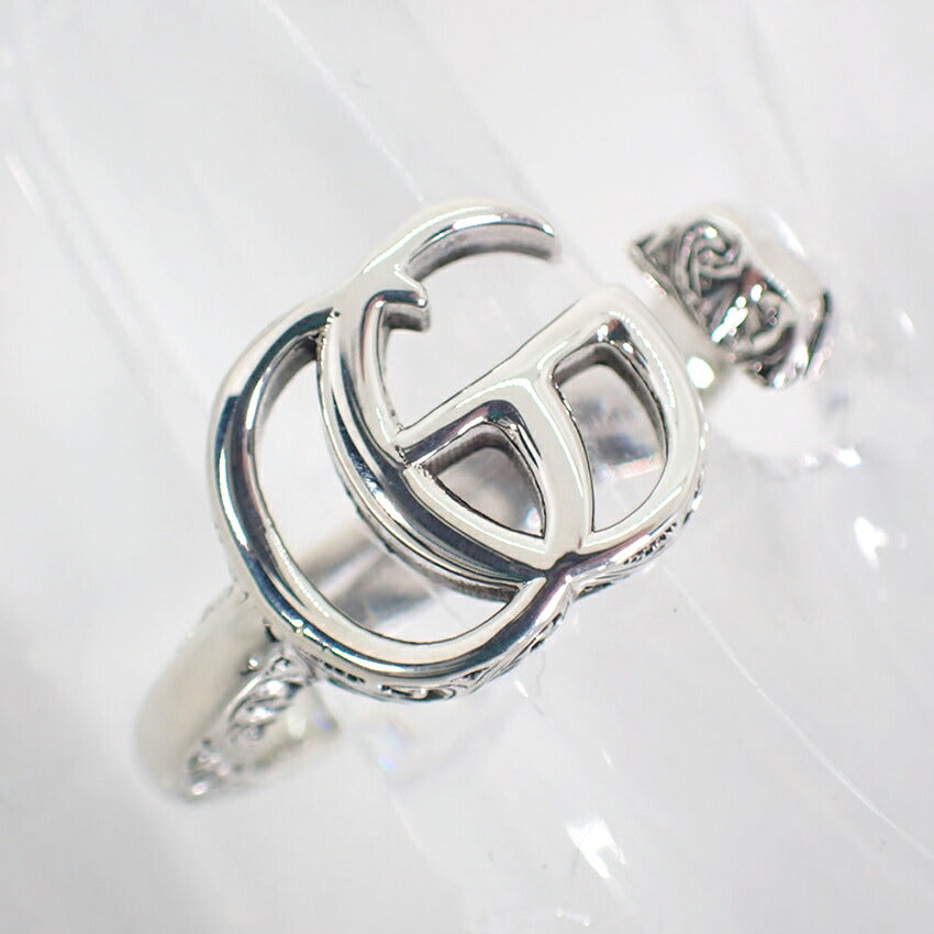 【中古】GUCCI/グッチ/925/ダブルGアラベスク/リング/18号/j155-35