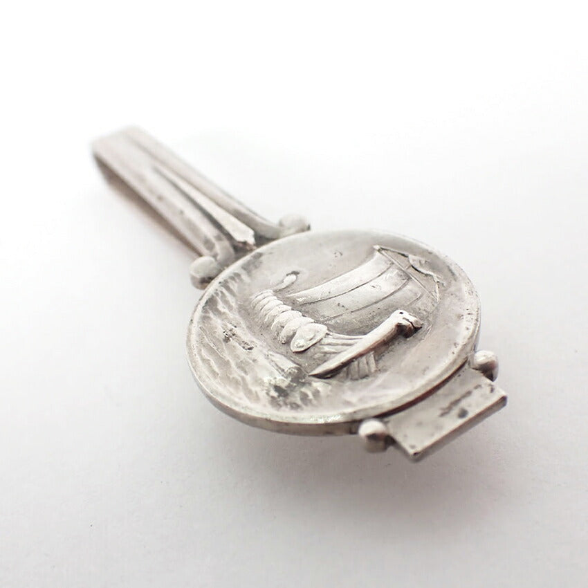 【中古】Geoge Jensen/925/タイバー/海賊船/j155-37