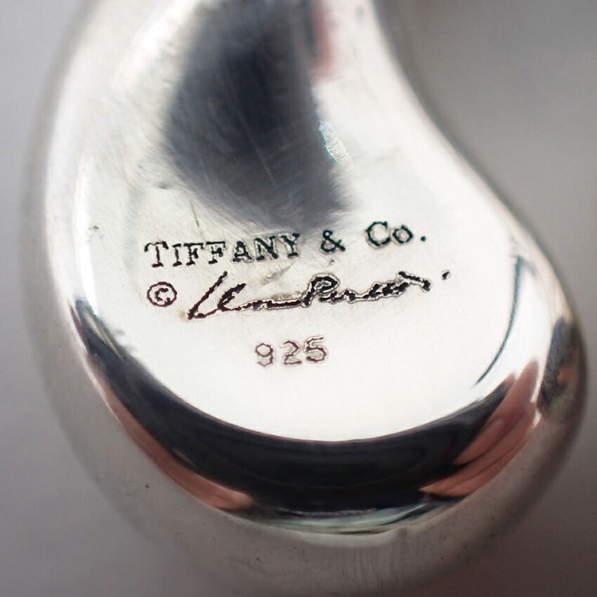 【中古】TIFFANY/ティファニー/SV925/ティアドロップ/ピアス/j155-38