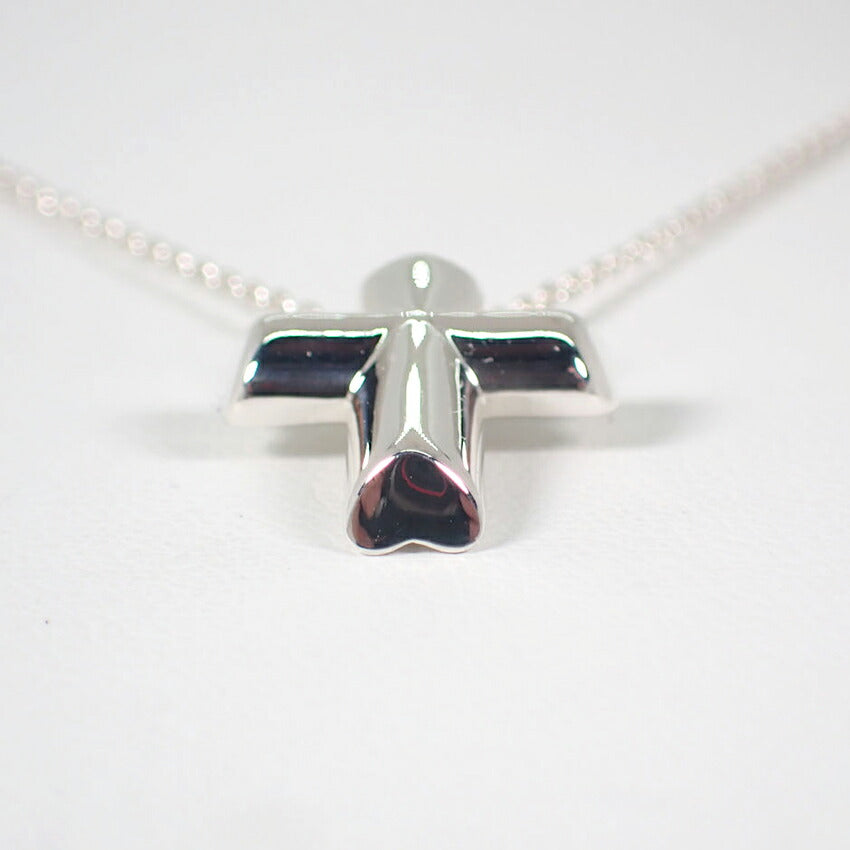 【中古】TIFFANY/ティファニー/925/テンダネスハートクロス/ペンダント/ネックレス/j155-39
