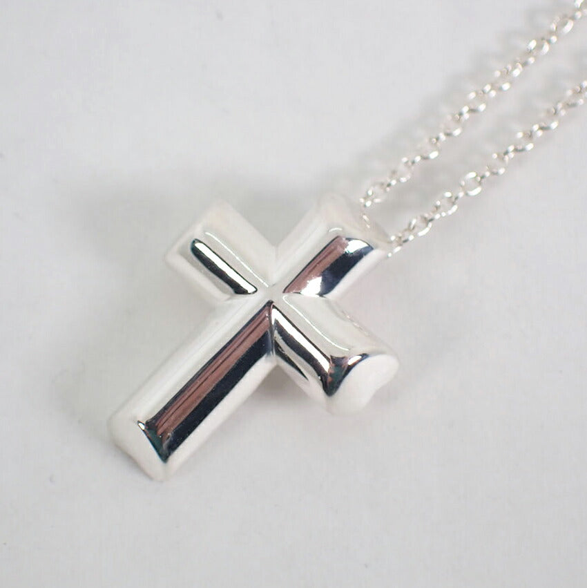 【中古】TIFFANY/ティファニー/925/テンダネスハートクロス/ペンダント/ネックレス/j155-39