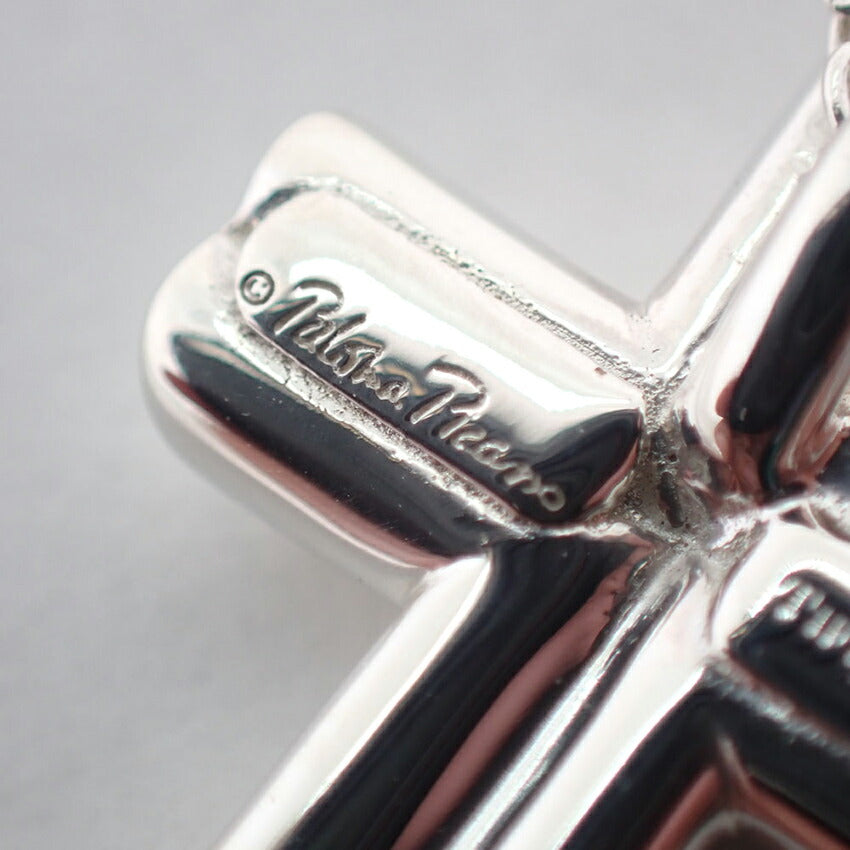 【中古】TIFFANY/ティファニー/925/テンダネスハートクロス/ペンダント/ネックレス/j155-39