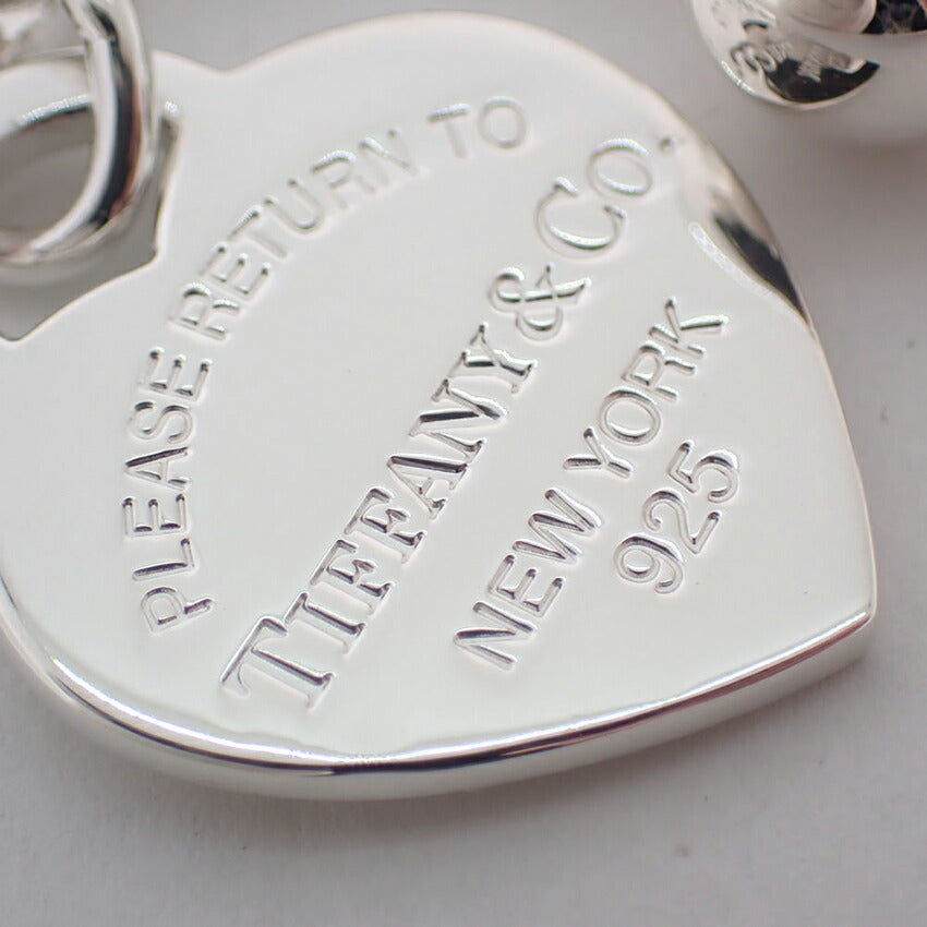 【中古】TIFFANY/ティファニー 925 リターントゥティファニー ハートタグ キーリング/j158-90