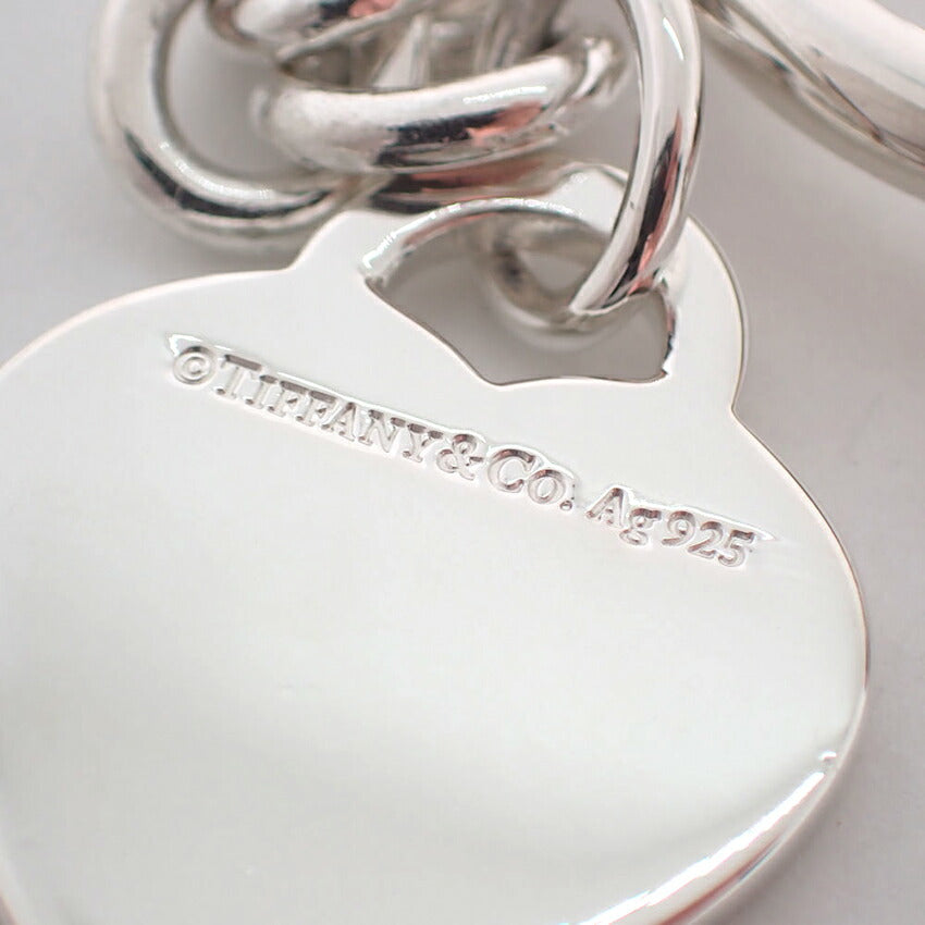 【中古】TIFFANY/ティファニー 925 リターントゥティファニー ハートタグ キーリング/j158-90