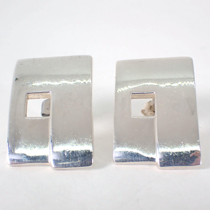 【中古】GUCCI/グッチ 925 Gロゴ ピアス/j158-98