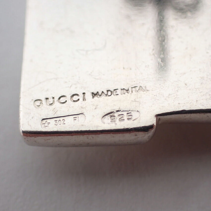 【中古】GUCCI/グッチ 925 Gロゴ ピアス/j158-98