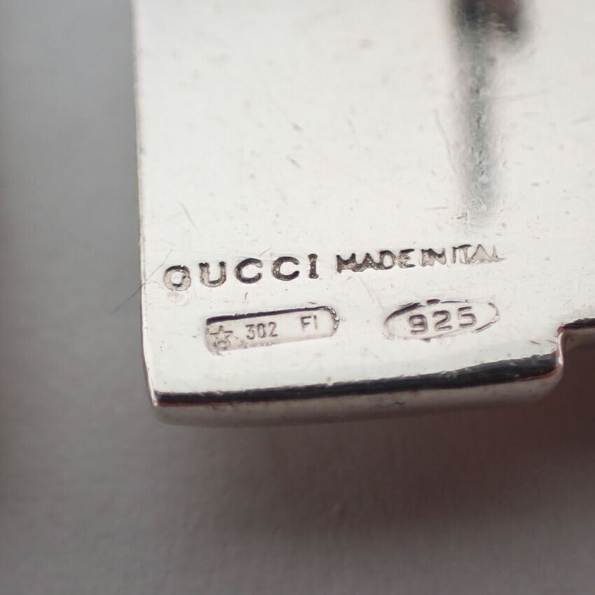 【中古】GUCCI/グッチ 925 Gロゴ ピアス/j158-98