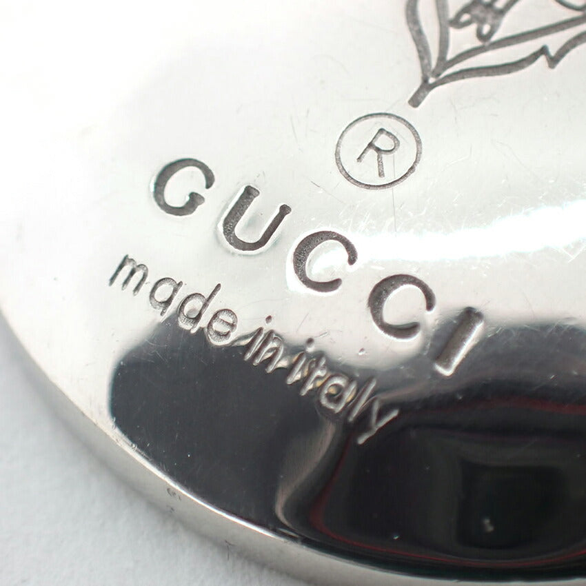 【中古】GUCCI/グッチ SV925 エンブレム クレスト紋様 ペンダント/ネックレス/j159-73