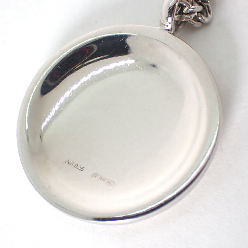 【中古】GUCCI/グッチ SV925 エンブレム クレスト紋様 ペンダント/ネックレス/j159-73