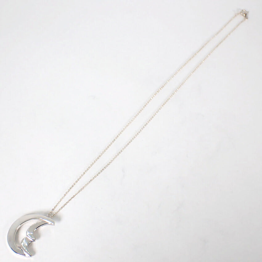 【中古】TIFFANY/ティファニー 925 クレセントムーン ペンダント/ネックレス/j159-75