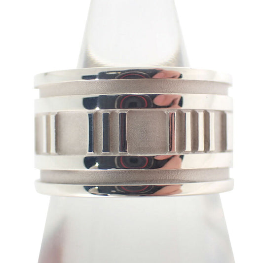 【中古】TIFFANY/ティファニー 925 アトラス ワイド リング /14.5号/j160-39